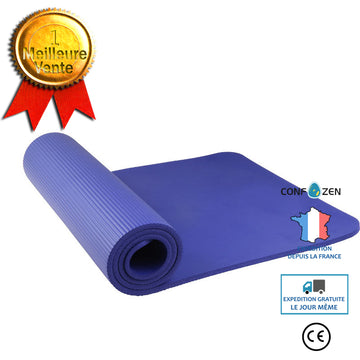 Tapis de yoga ménage simple allongé antidérapant pour hommes et femmes fitness danse en cours d'exécution tapis de yoga inson